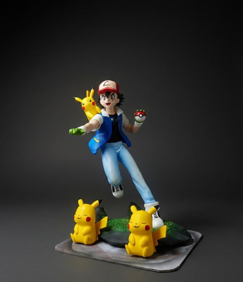 Ash Ketchum and Pikachu