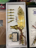 Feather Gold Ink Pen
