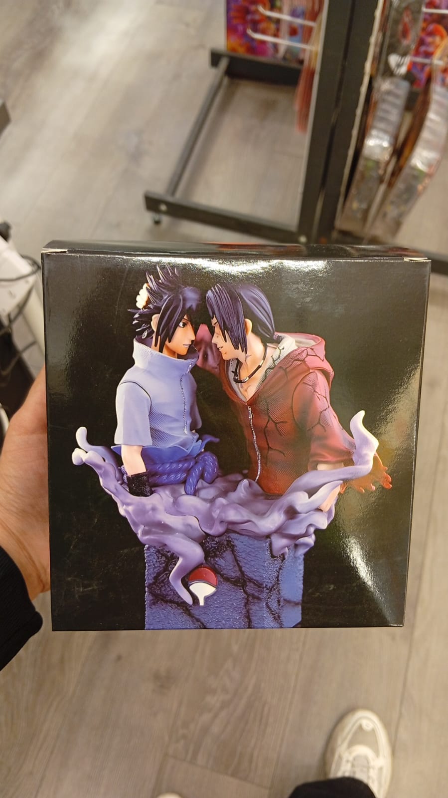 itachi and saski pvc figure