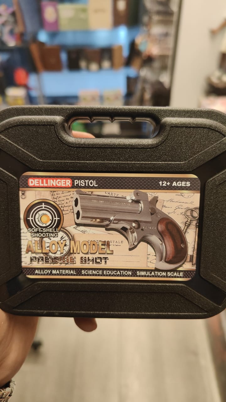 small gun yellow shot