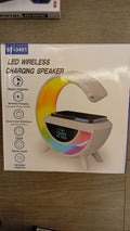 led wireless charging speaker