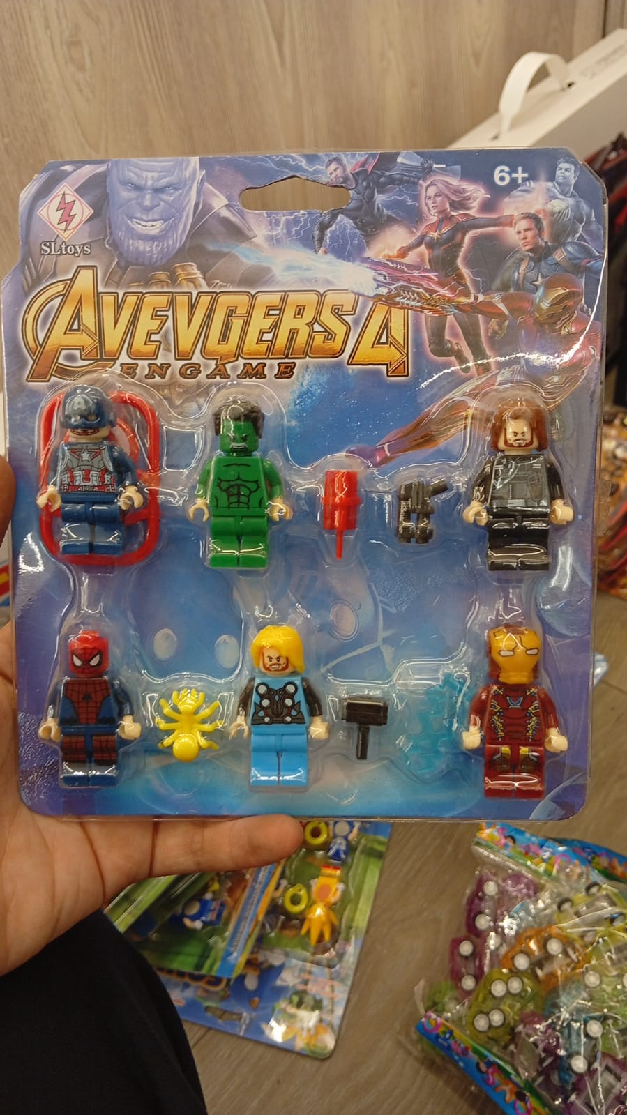 lego avengers 6*1