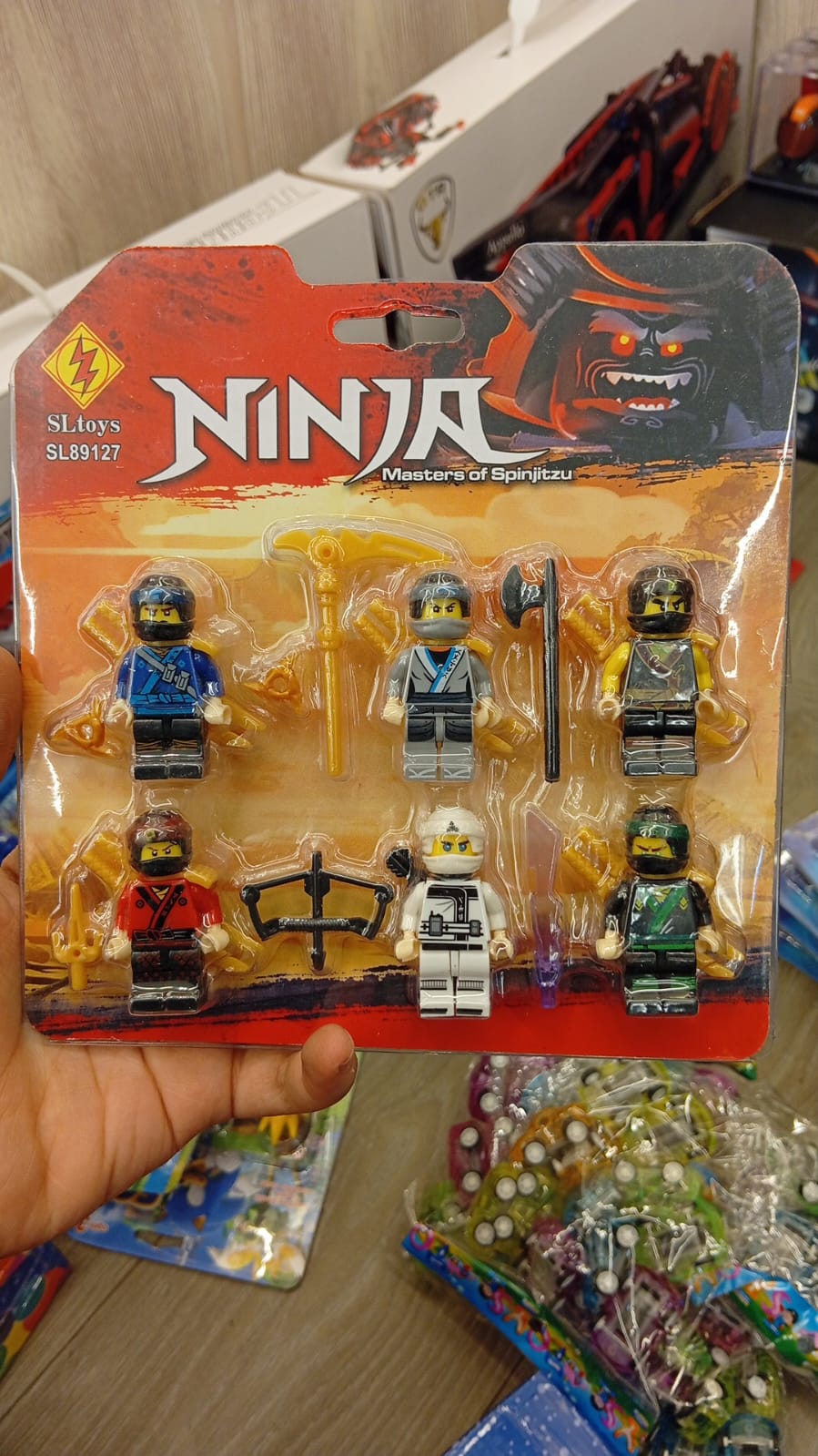 lego ninjgo 6*1