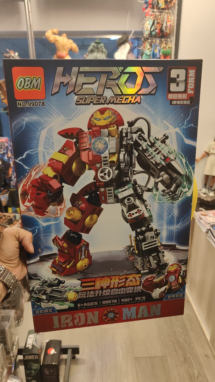 Iron Man Building Block Set