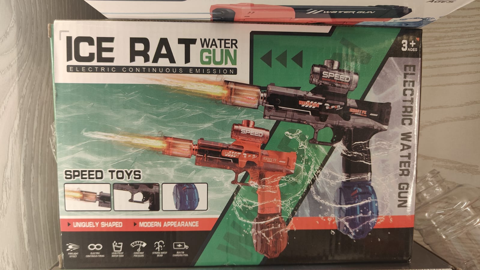water led gun