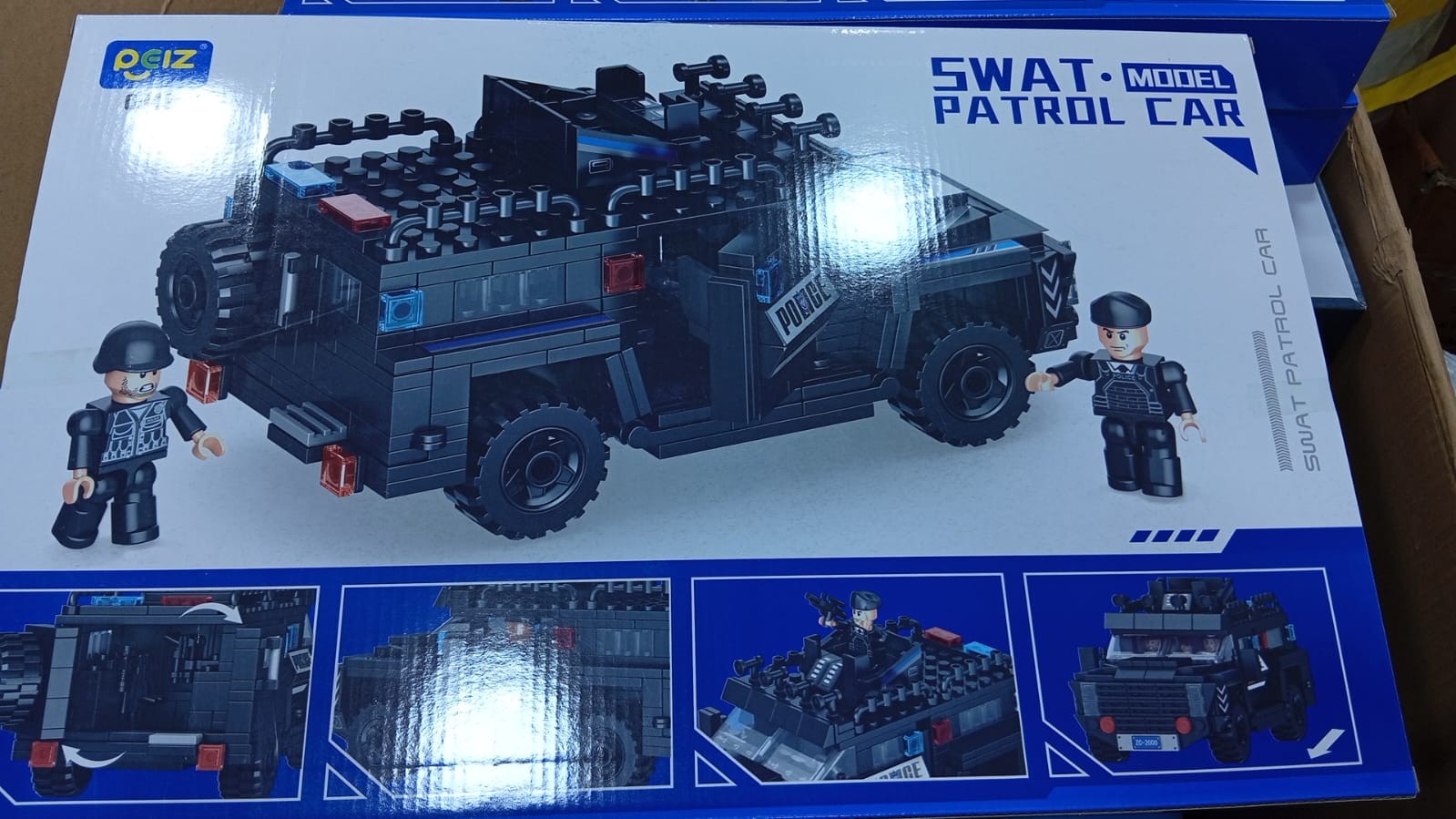 Swat patrol model car lego