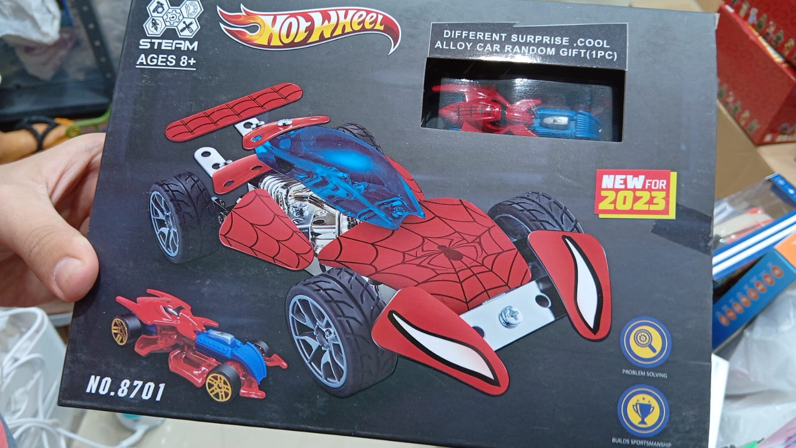 hotwheels mechano car+ motor cycle
