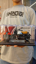 Motorcycle and helmet