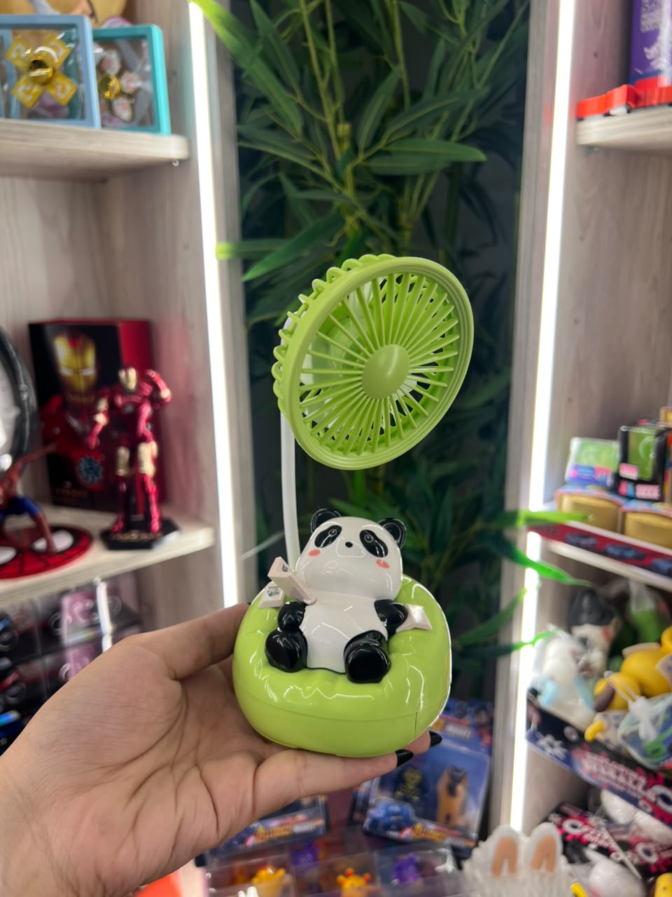 Panda Handheld Fan