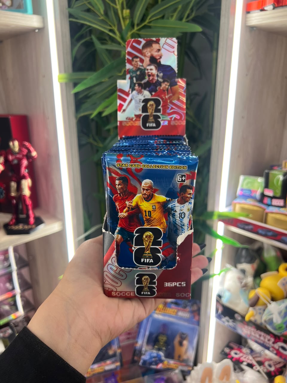 Metallic Football Trading Cards