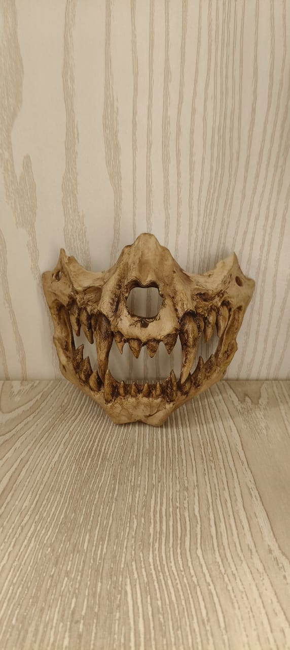 Beast Skull Cosplay Half-Mask