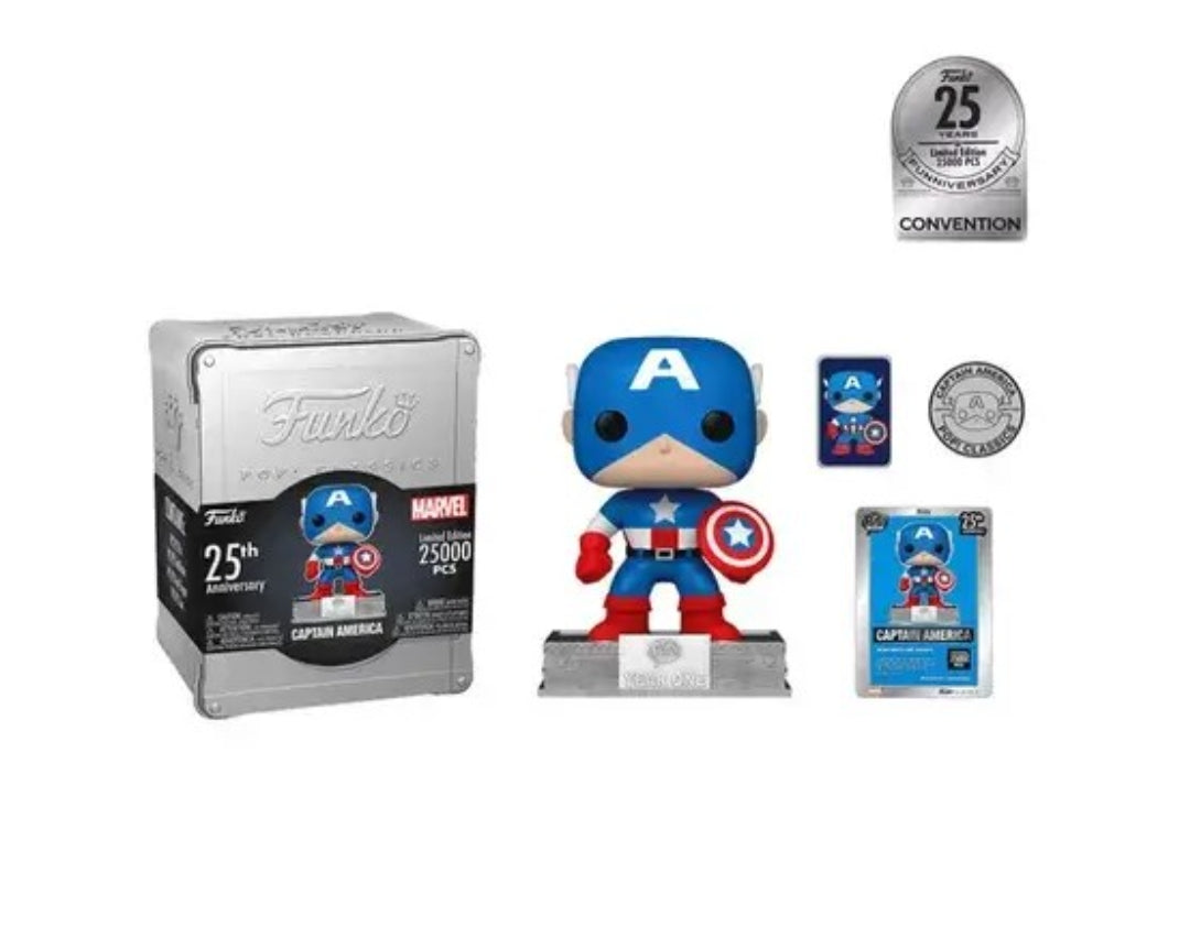 Captain America Funko Pop! Classics 25th Anniversary - Limited Edition