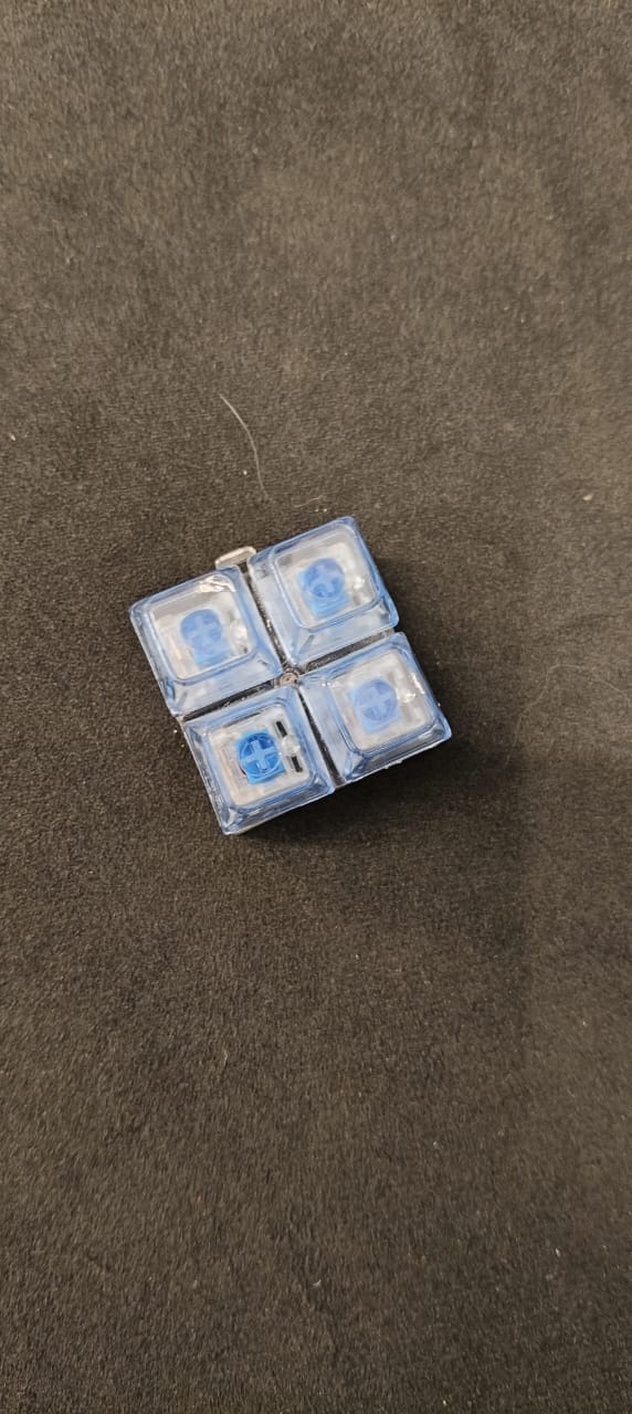 Glowing 4-Button Fidget Clicker