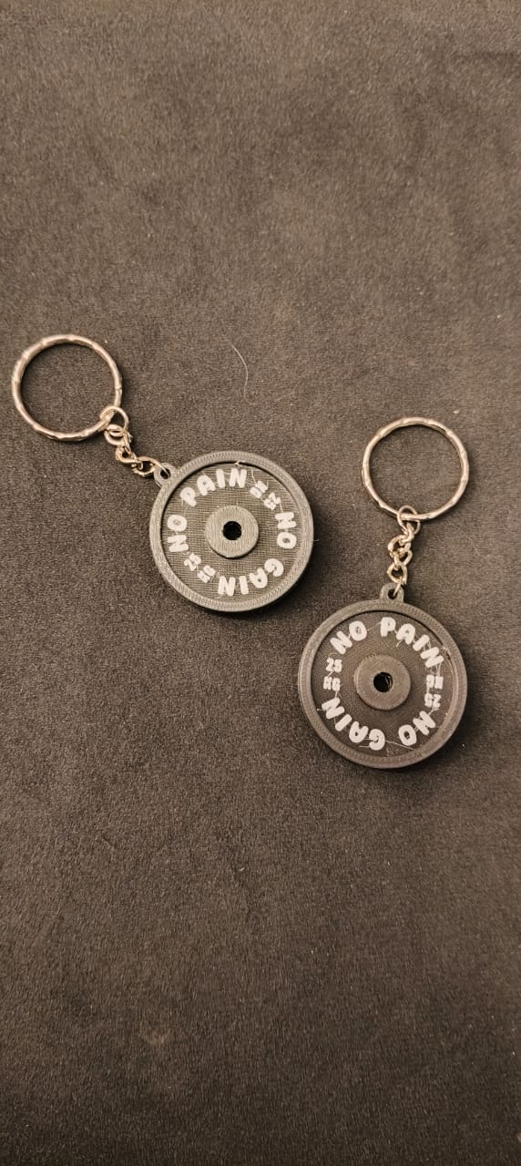 Weight Keychain