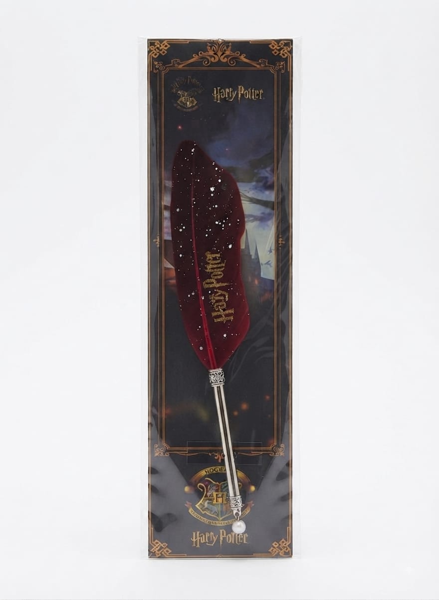 Harry Potter Feather Quill Pen Burgundy