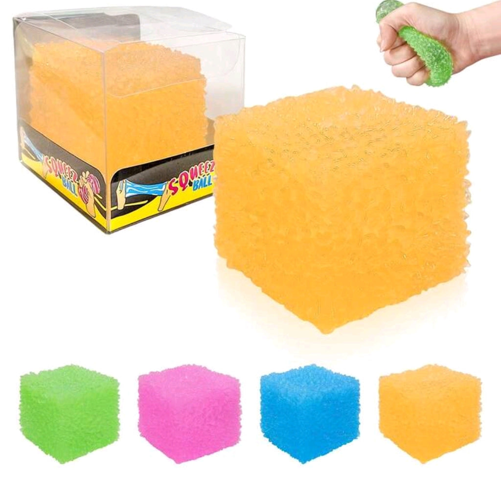 Squeez Ball Cube Orange