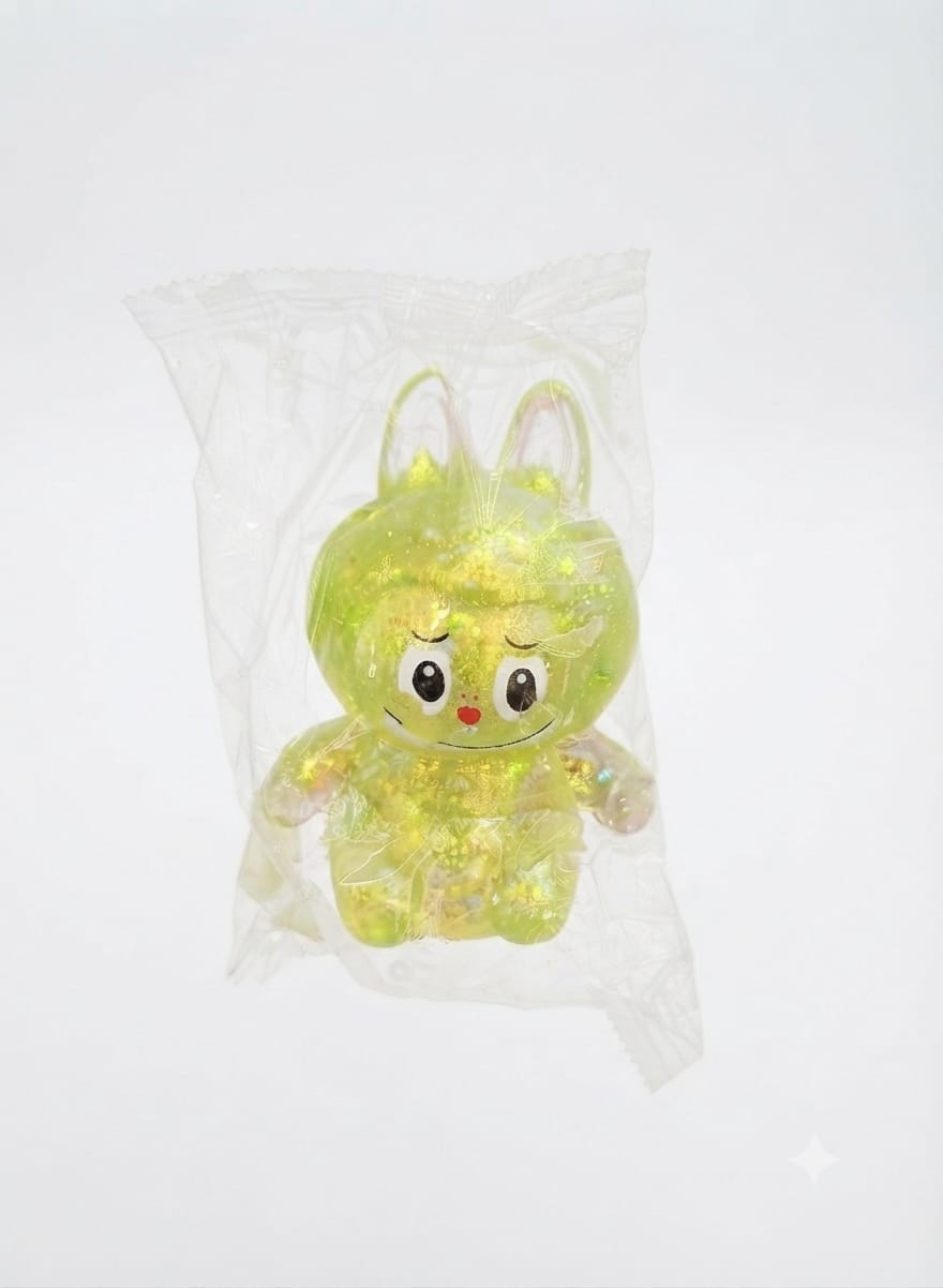 Labubu Glitter Stretch Green - Image 2