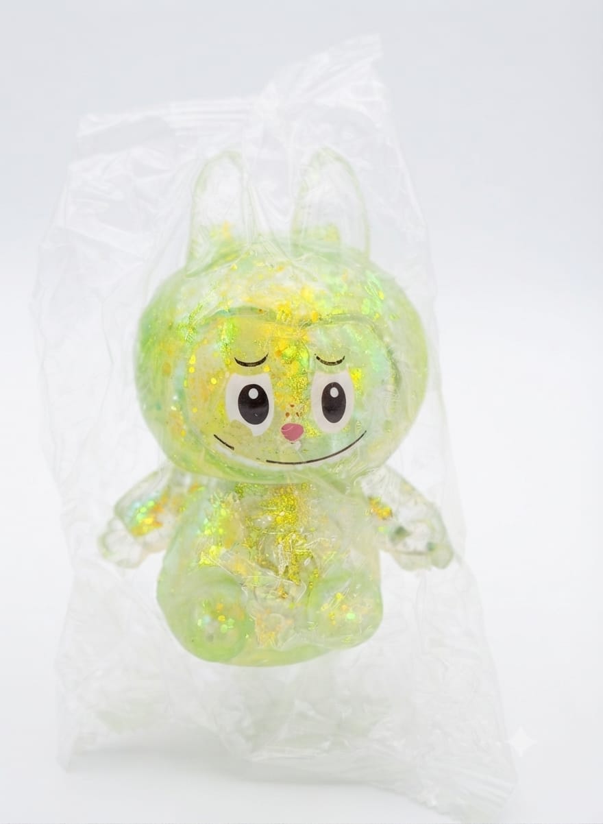 Labubu Glitter Stretch Green