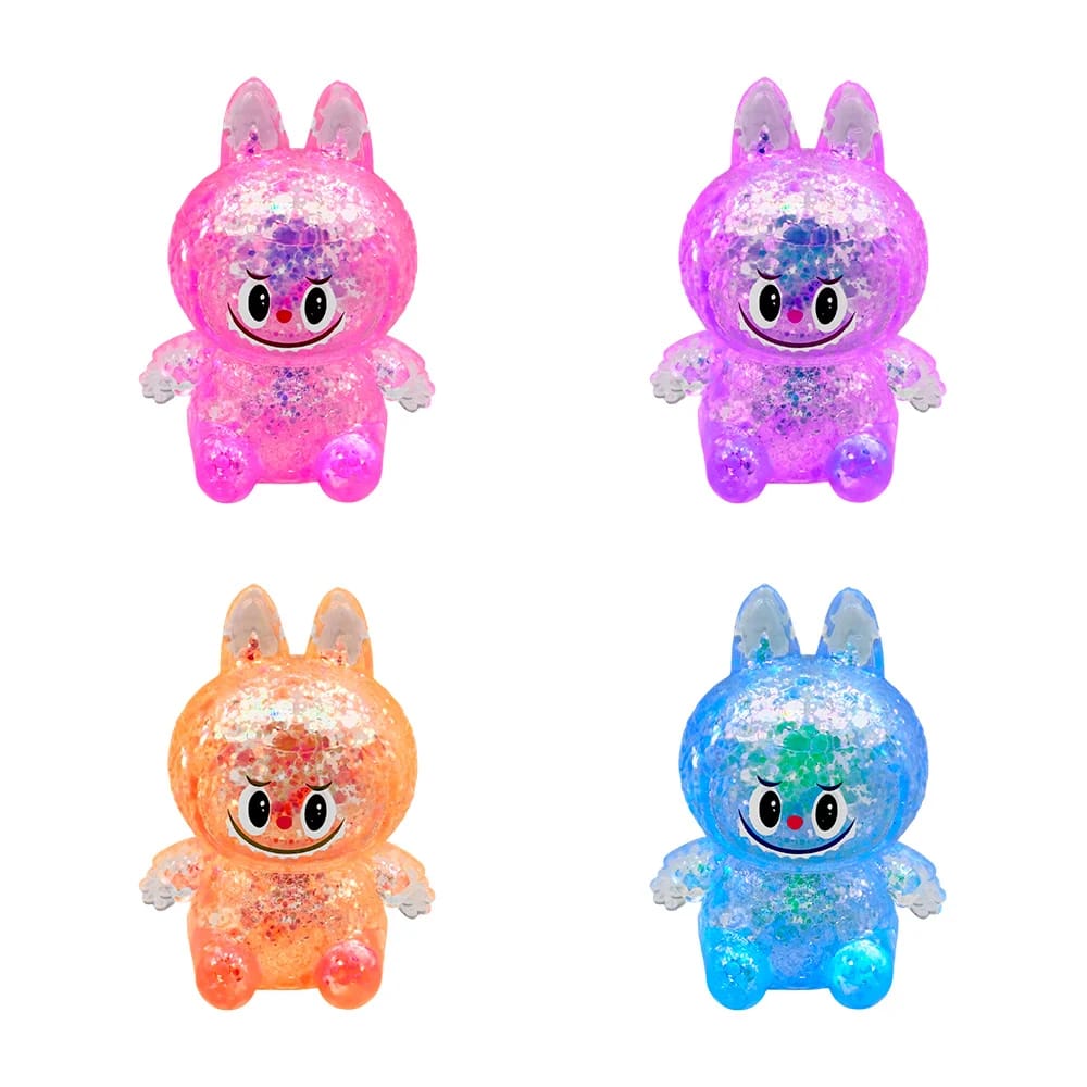 Labubu Glitter Stretch Pink - Image 2