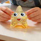 Glitter Starfish Squishy Yellow - Image 2