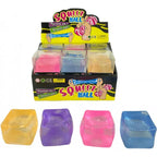 Cube Squeeze Toy Purple - Image 3