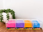 Cube Squeeze Toy Purple - Image 2