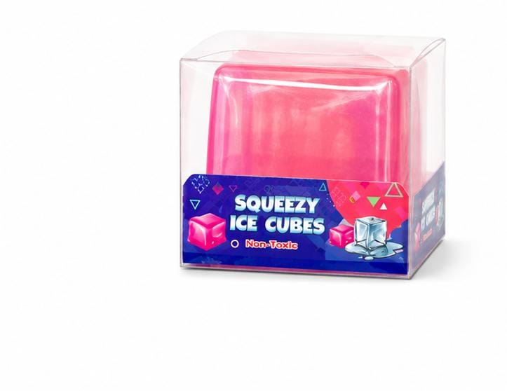 cube squeeze pink Small one