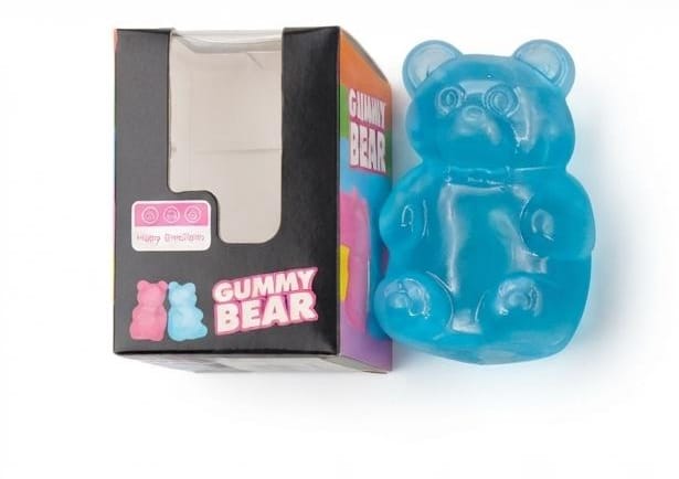 Gummy Bear Squishy blue