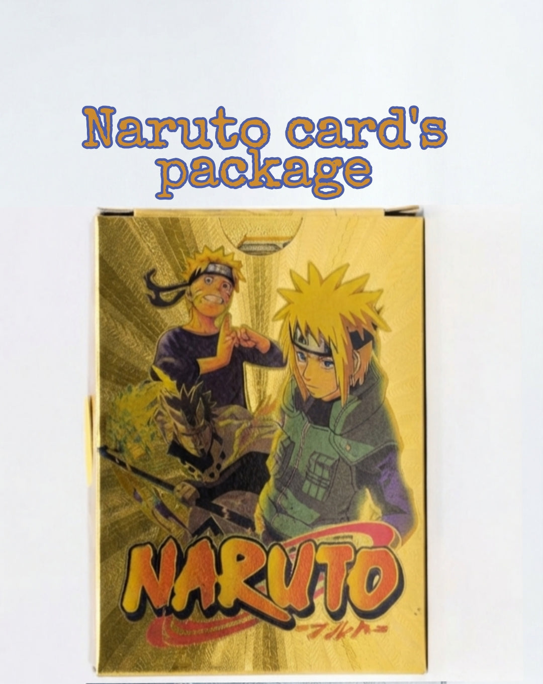 Naruto cards package Gold