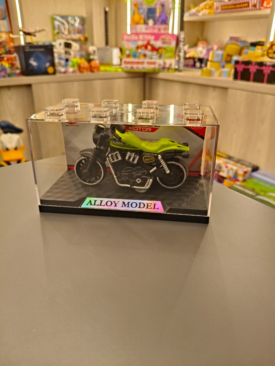 Lime Green Classic Sport Roadster Model