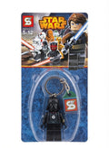 Darth Vader Minifigure Keychain