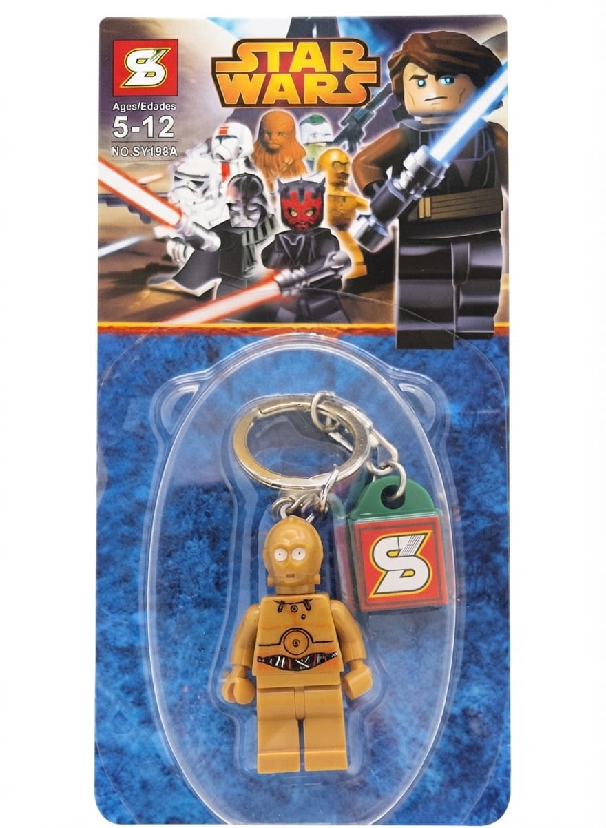 C-3PO Minifigure Keychain