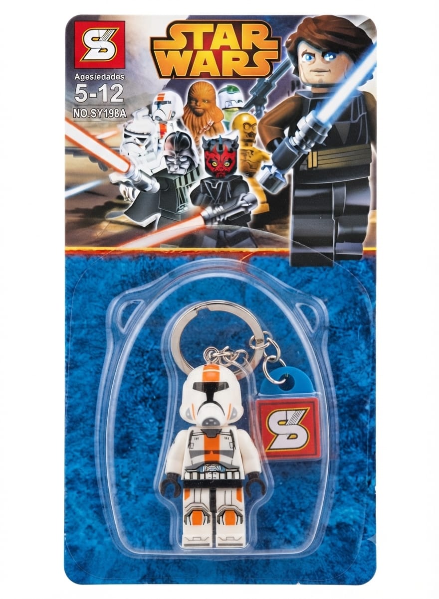 212th Airborne Clone Trooper Minifigure Keychain
