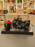 Die-Cast Tactical Touring Bike with Display Case