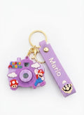 Super Mario Camera Keychain with Mario Tag