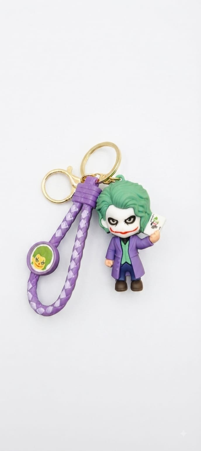 Joker Chibi Figure Keychain