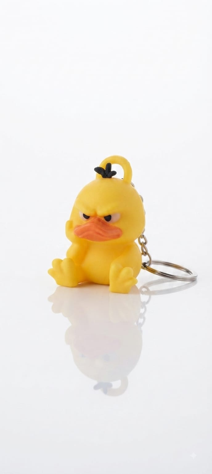 Duck Yellow Keychains