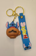 Stitch 11 Rubber Keychain