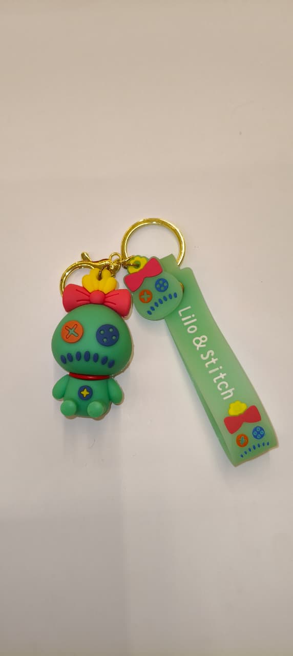Lilo & Stitch Scrump Rubber Keychain
