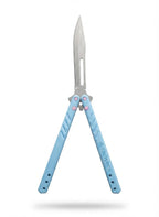 Sky Blue Scalpel Butterfly Knife