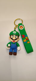 Luigi Mushroom Keychain