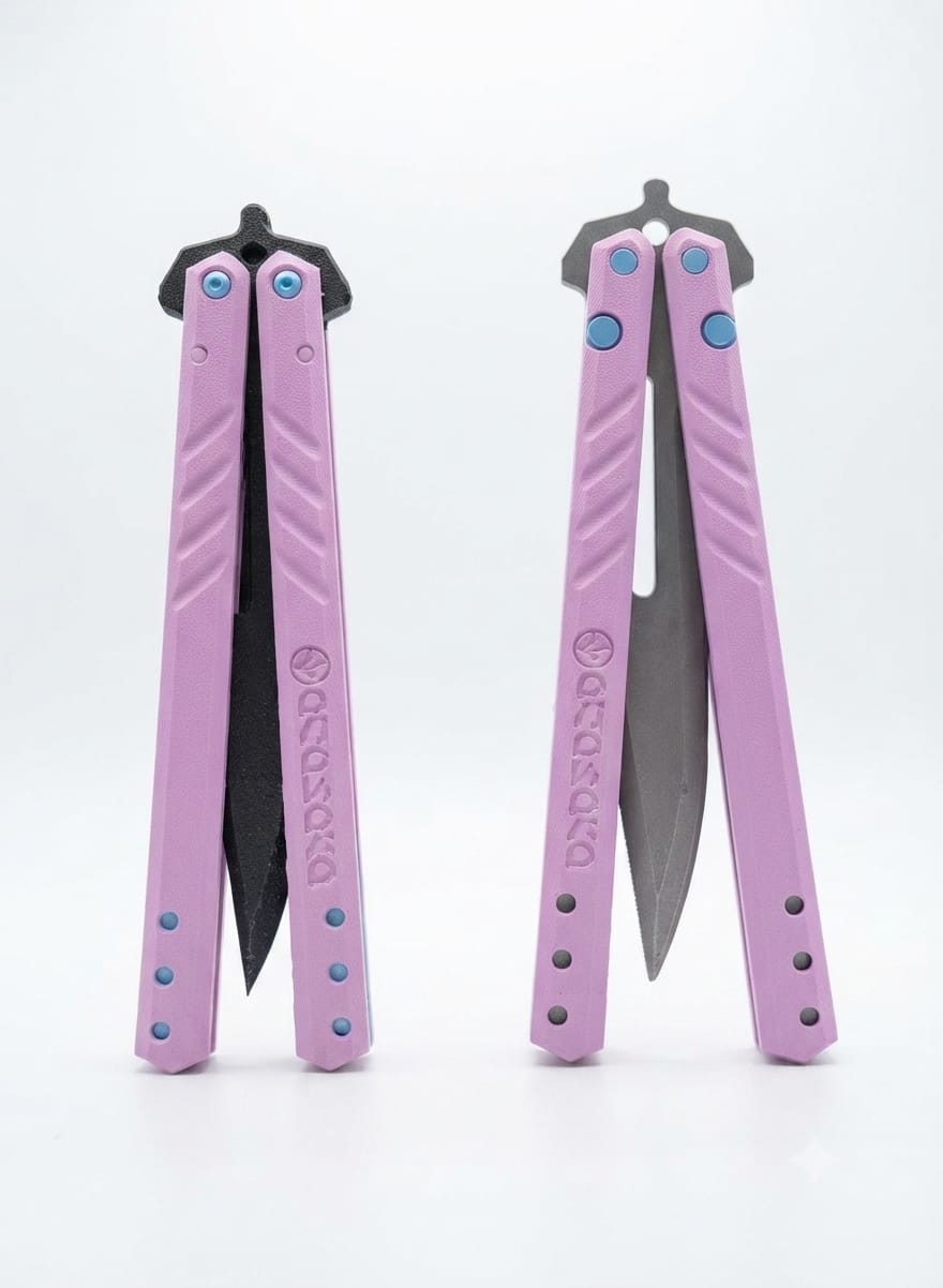 Pink Butterfly Knife - Image 2