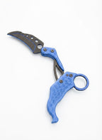 Blue Mechanical Kinematic Karambit - Image 2