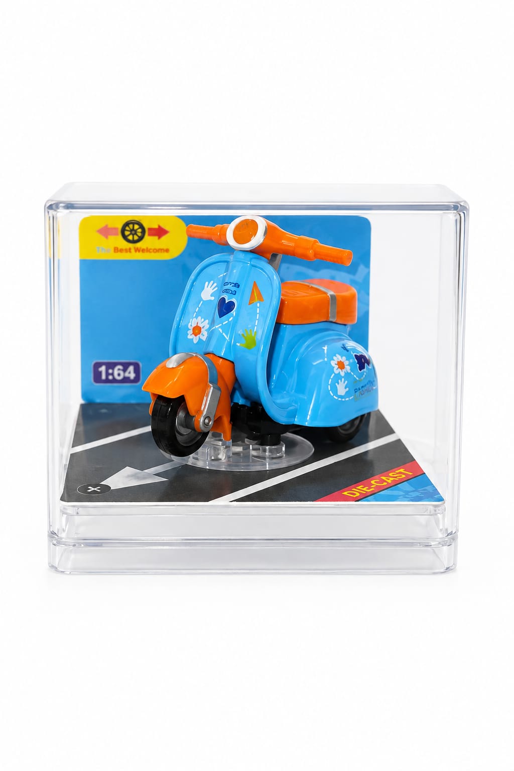 Miniature Die-Cast Scooter Display