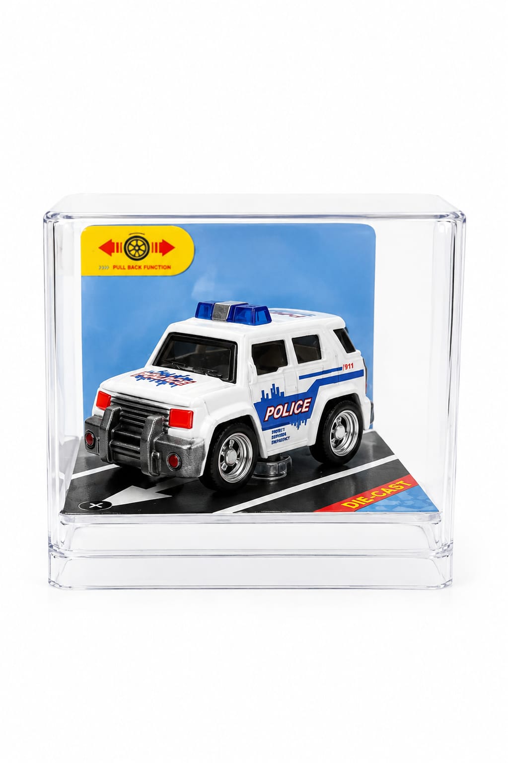 Die-Cast Police SUV Display Model