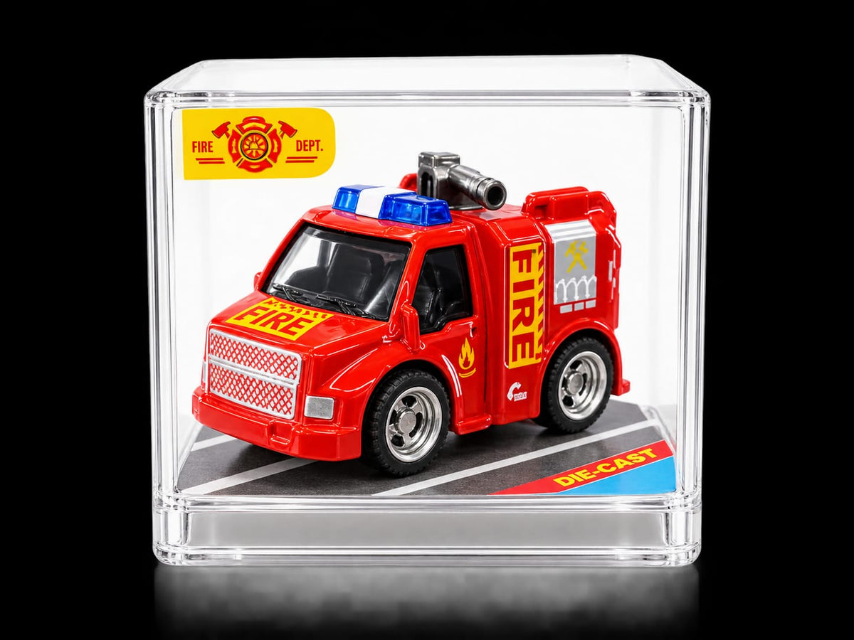 Die-Cast Fire Truck Display Model