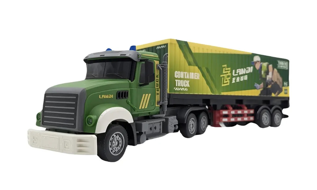 Remote Control Semi-Trailer Container Truck