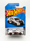 Hot Wheels White Racing Sports Car