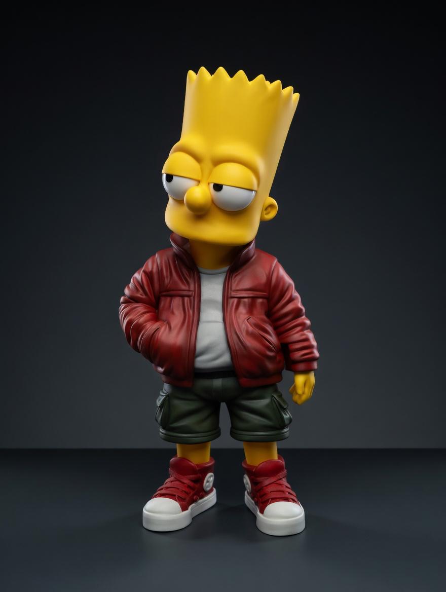 Bart Simpson Streetwear Vinyl