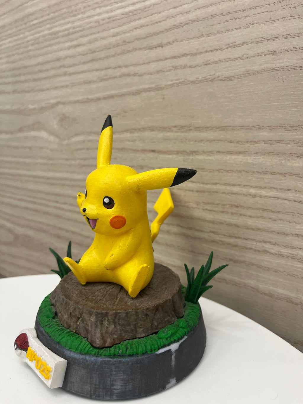Pikachu Waving Tree Stump - Image 2